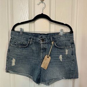 All Saints Spitalfields - ❤️🔥 HOT vintage denim shorts from Glasgow🔥Rare EUC